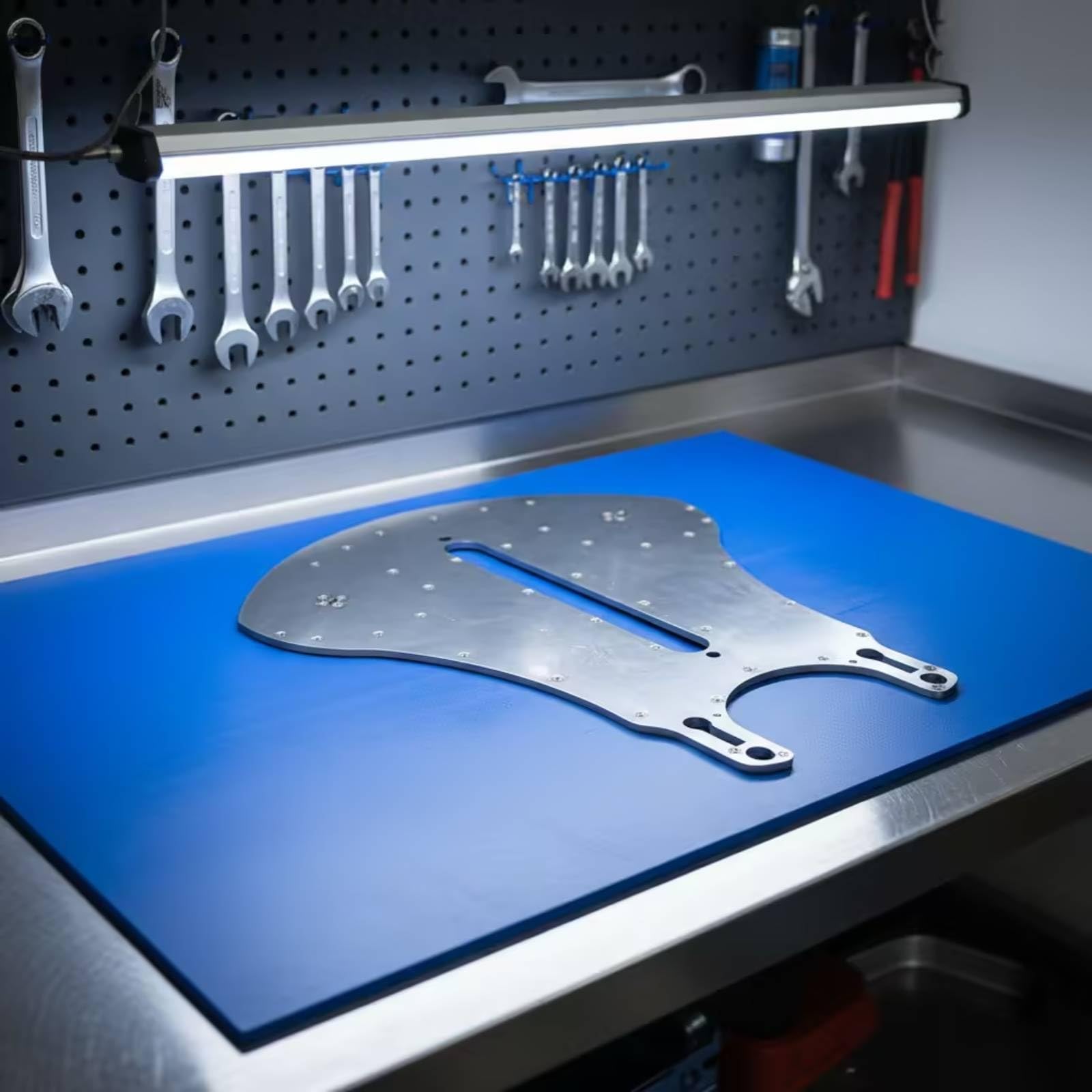 predolo Piastra di Guida Pratico Pannello Inferiore Universale Accessorio per Professionisti, Officina