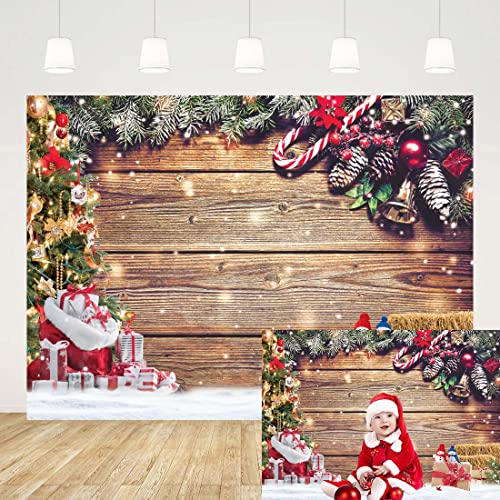 Toile De Fond De Noël 210X150cm Arbre De Noël Flocon De Neige D Coration De F Te Photographie Pour Enfants Toile De Fond