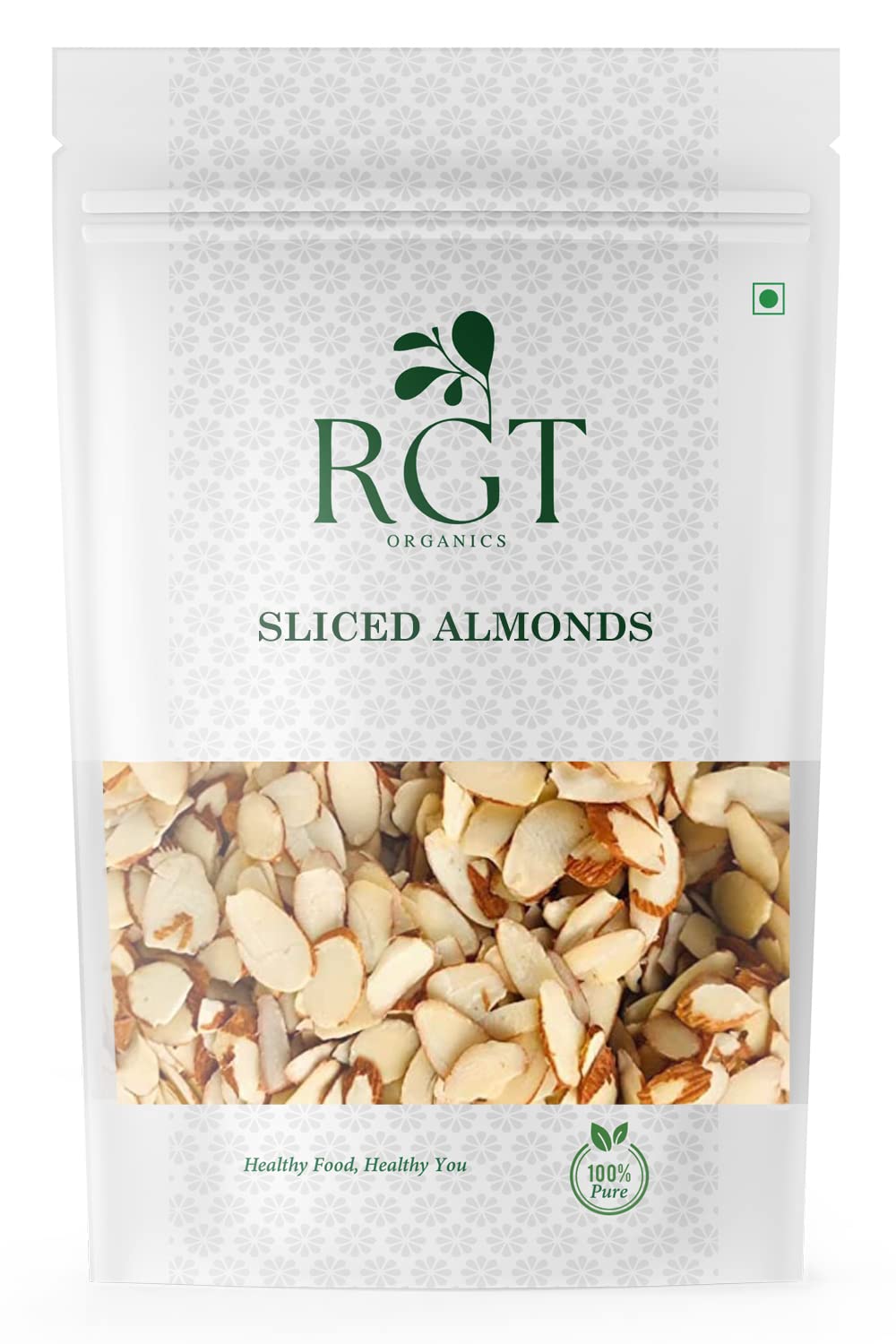 RGT Organics Sliced California Almonds 200Gm | Badam Flakes | Perfect for Garnish, Baking and Salads (B0BXJGN973) Amazon Price History, Amazon Price Tracker