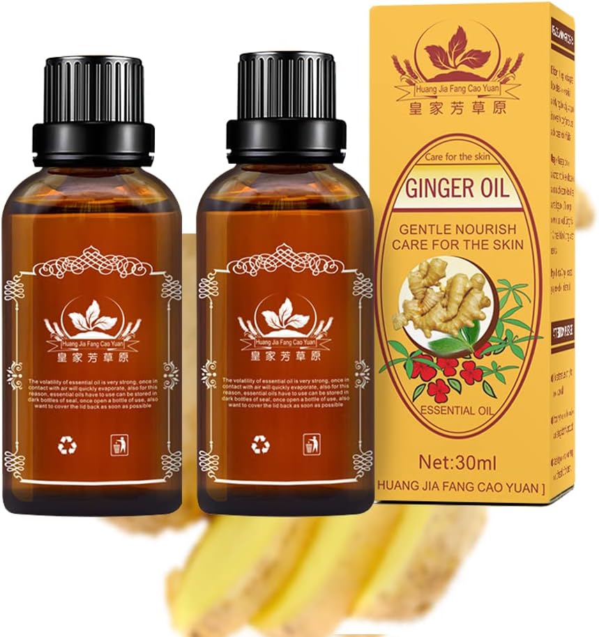 Ginger Oil,Ginger Essential Oil,Belly Drainage Ginger Oil