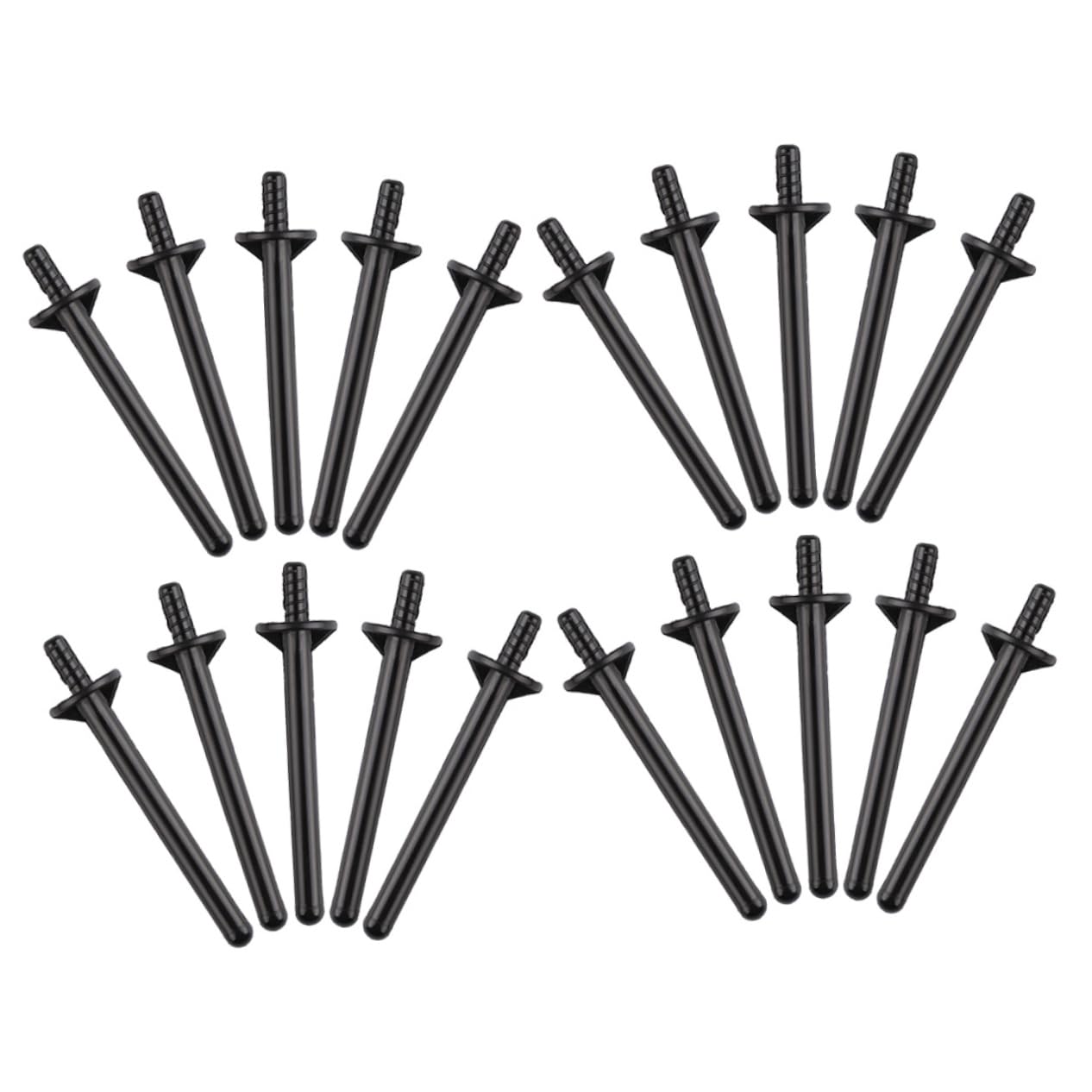 KOMBIUDA Wax Kit for Hair Removal 20pcs Nose Wax Sticks Gentle on Nostrils Hair Removal Device Smooth Surface