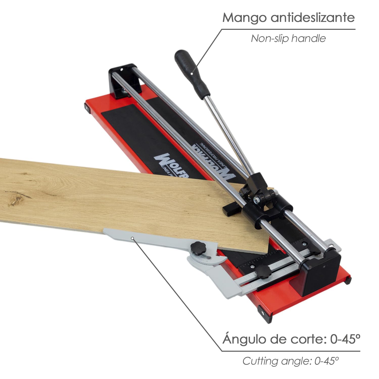 Corta Azulejos Profesional Base Acero 600 mm.