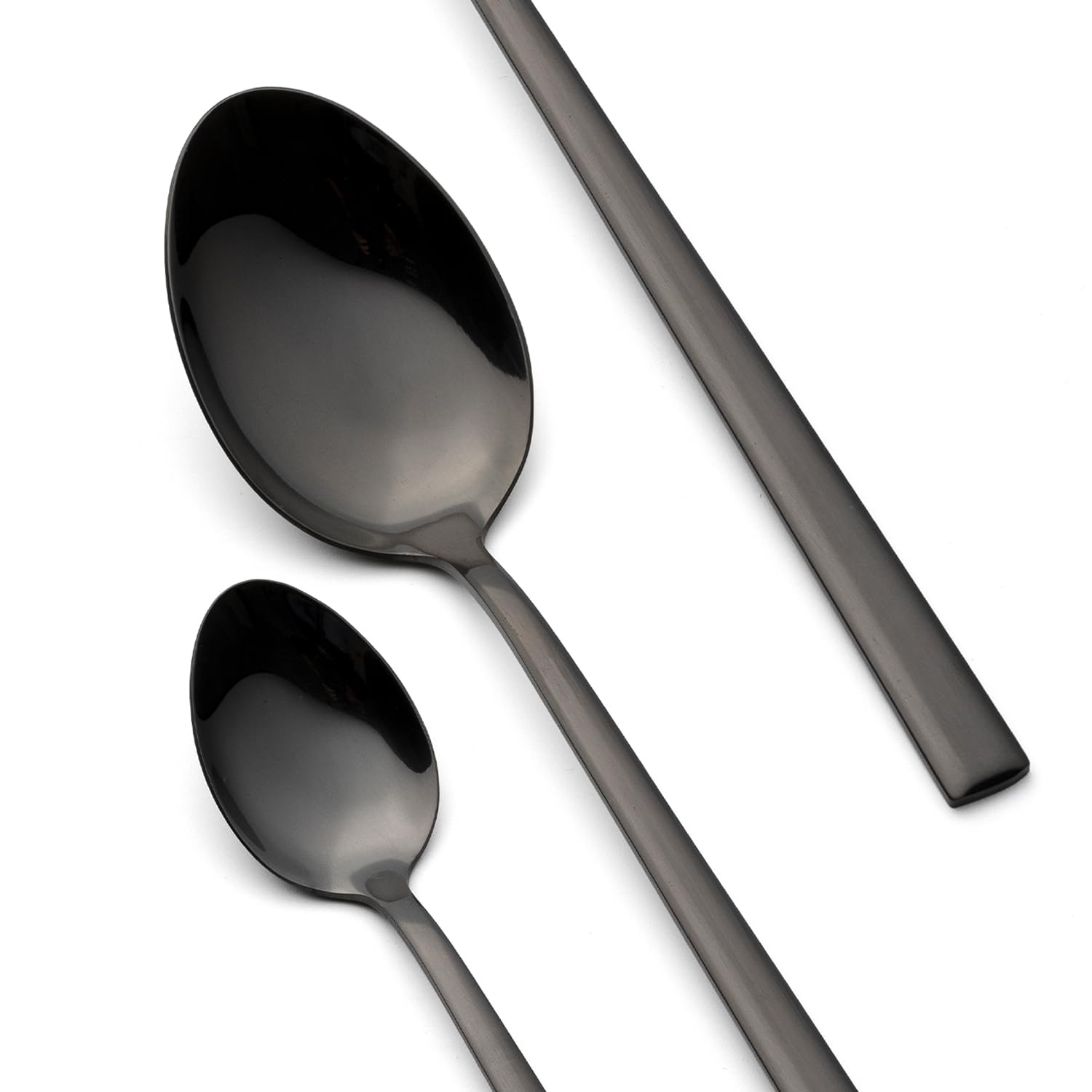 FLORINA Juego de Cubiertos de Acero Inoxidable I 24 Piezas para 6 Personas I Cubertería RITZ I Set de Cubiertos - Tenedor, Cuchillo, Cuchara de Mesa, Cucharilla de Té I Apto para Lavavajillas