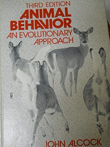 Animal behavior: An evolutionary approach 0878930213 Book Cover