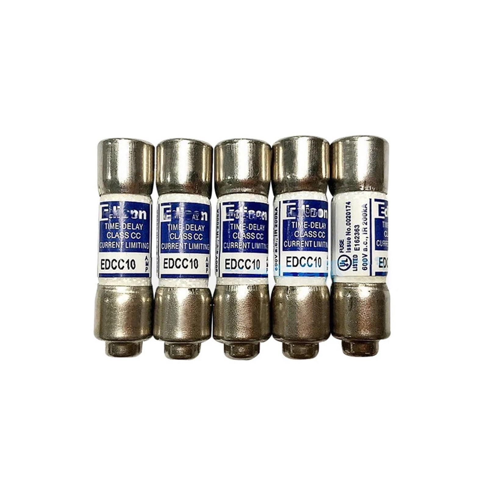 YMUGUEGH 1pcs 1A 2A 4A 8A 10A 12A 15A 20A 25A 30A 600V fuse(EDCC 1A)