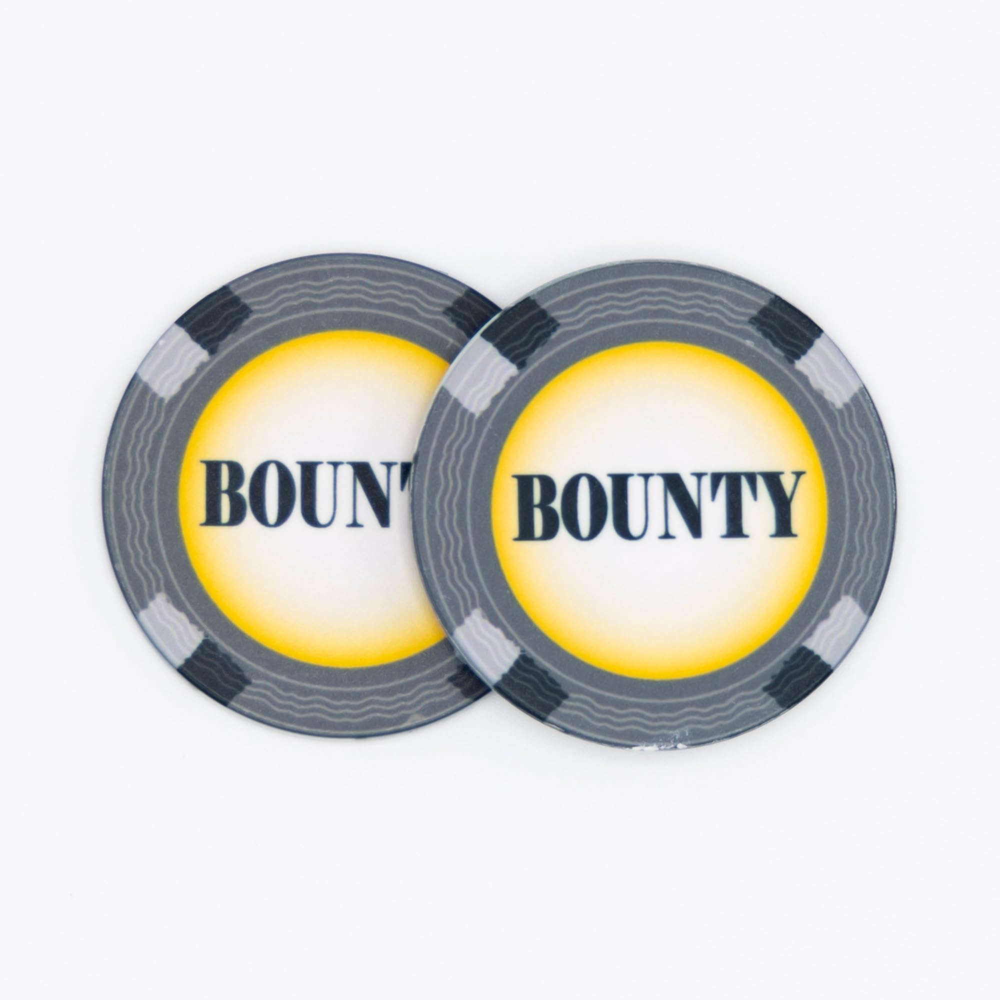 Classic Bounty Chip Set of 10 Texas Holdem Poker Tournament Chips