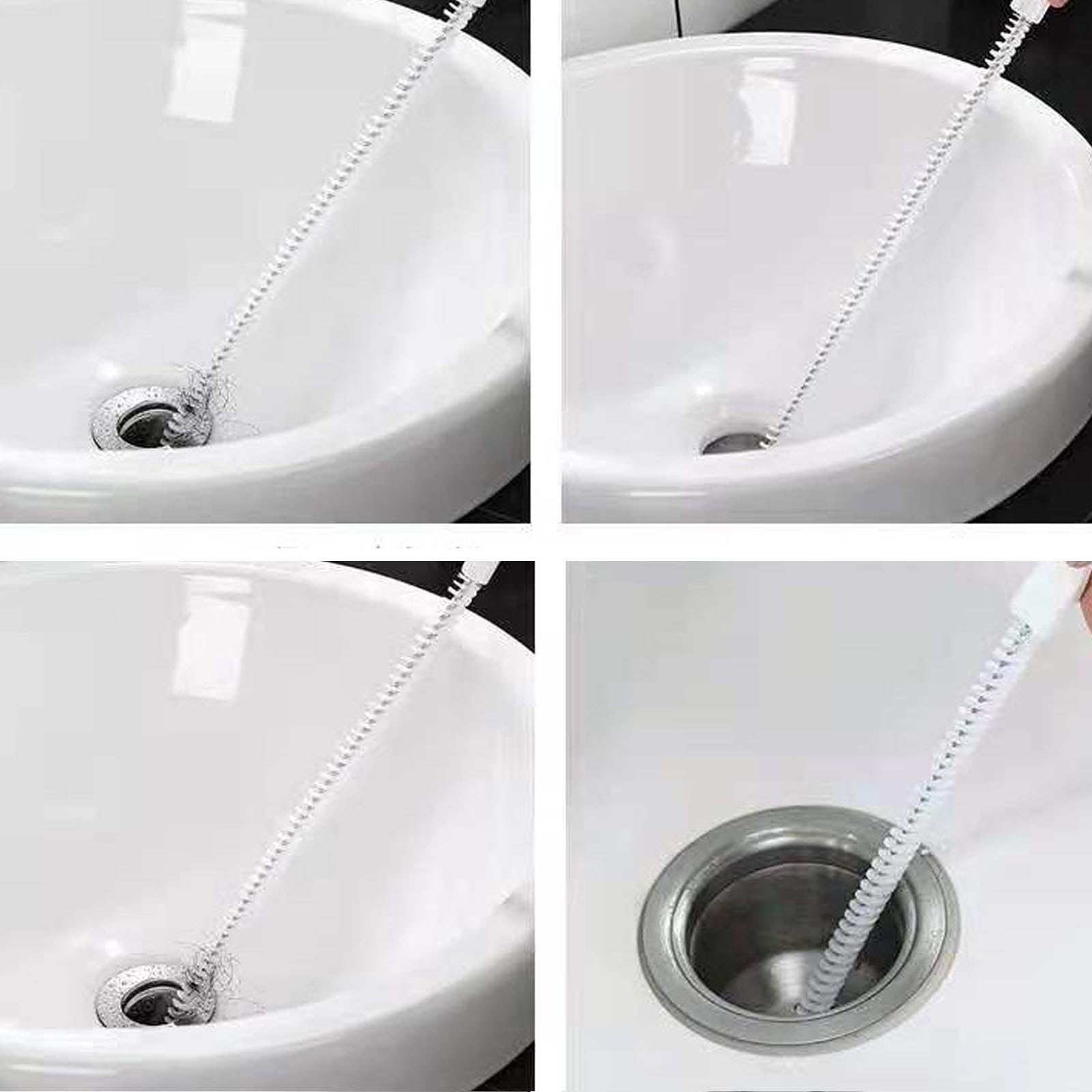 Spazzola Sbloccante Scarichi AYNKH - 45cm Flessibile | Per Lavandini, Docce E Tubi - Foto 10