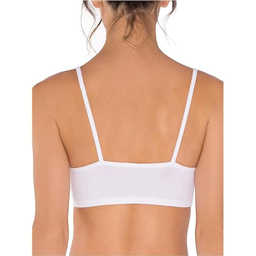 Fruit of the Loom Women's Spaghetti Strap Cotton Pullover Sports Bra