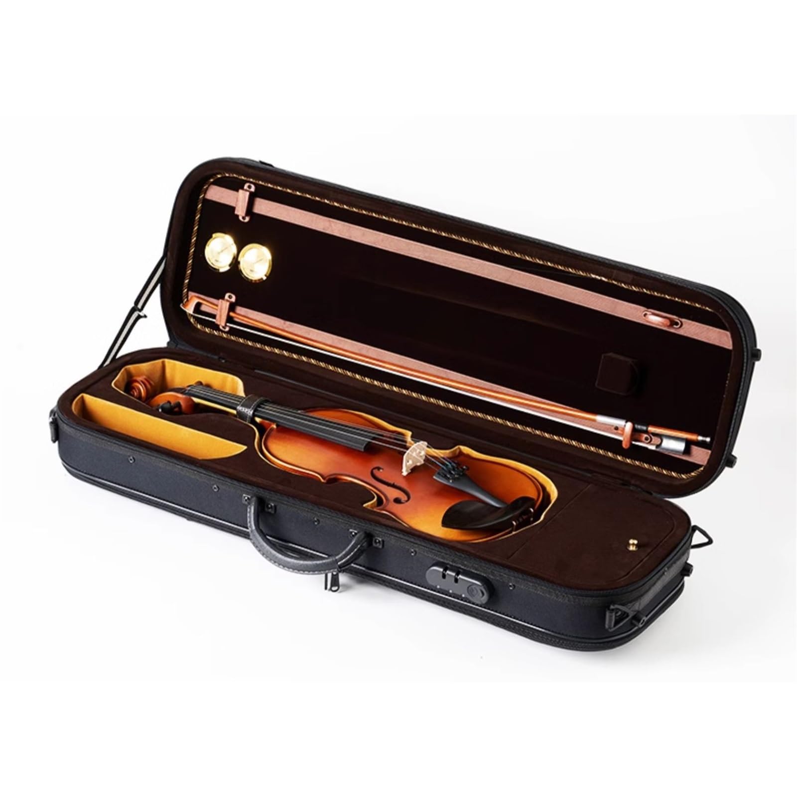 El Estuche Para Violín Es Muy Útil. La Funda Para Violín Tiene Correas Ocultas 4/4. Estuche de violín profesional