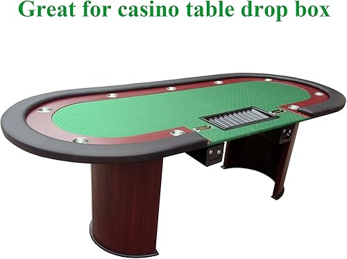 Miniatura 6 de Yuanhe Marco de ranura de gota de billete de dinero para casino Blackjack Poker mesa Rastrillo Toke Drop Box