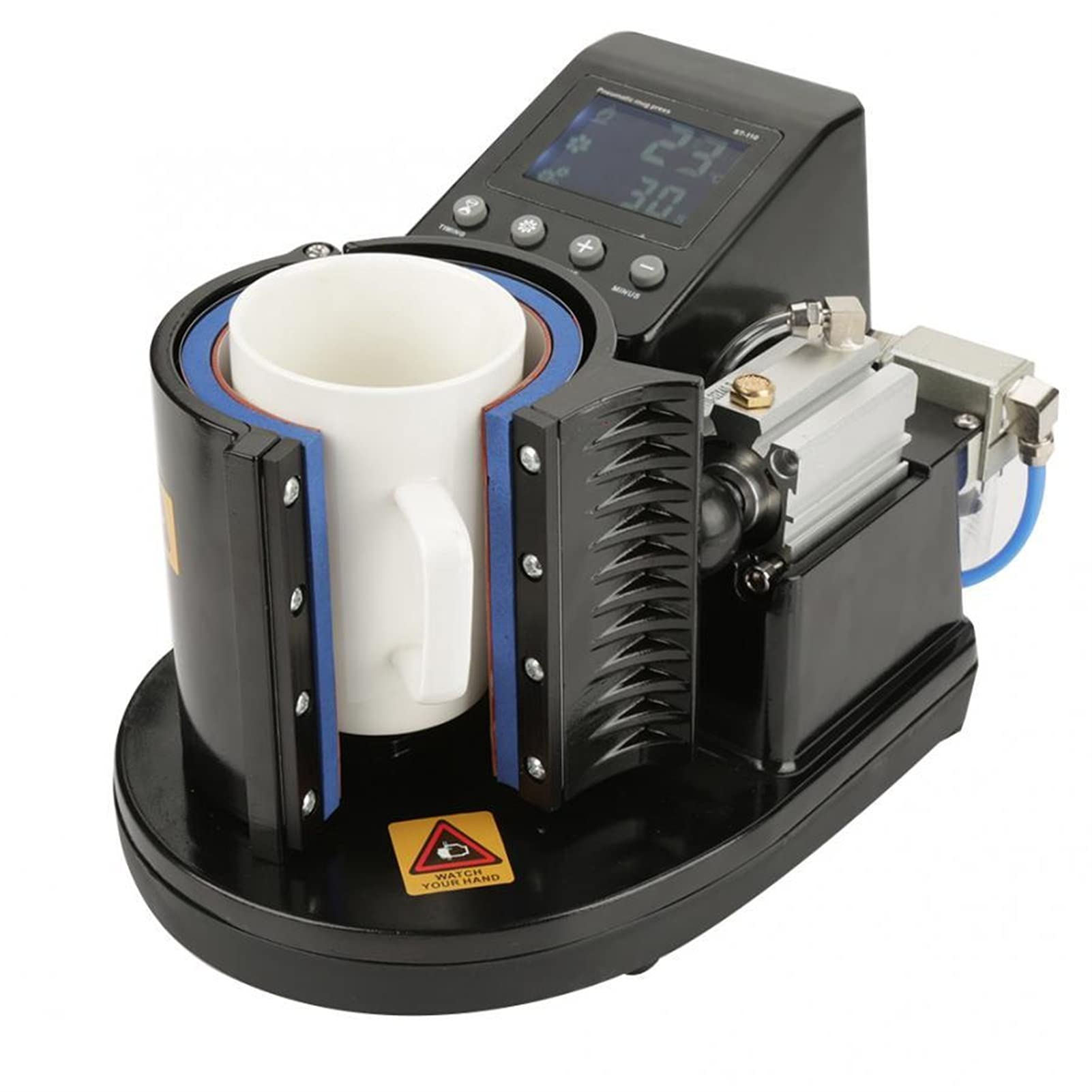 Prensa térmica Máquina de prensa de calor MUYUMÁTICA AUTO TAZA TRANSFERENCIA SUBLIMACIÓN ST110 con excelente precisión
