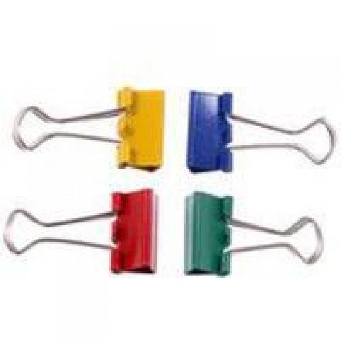 Clipper Assorted 19mm Foldback Clip (Pack of 10)