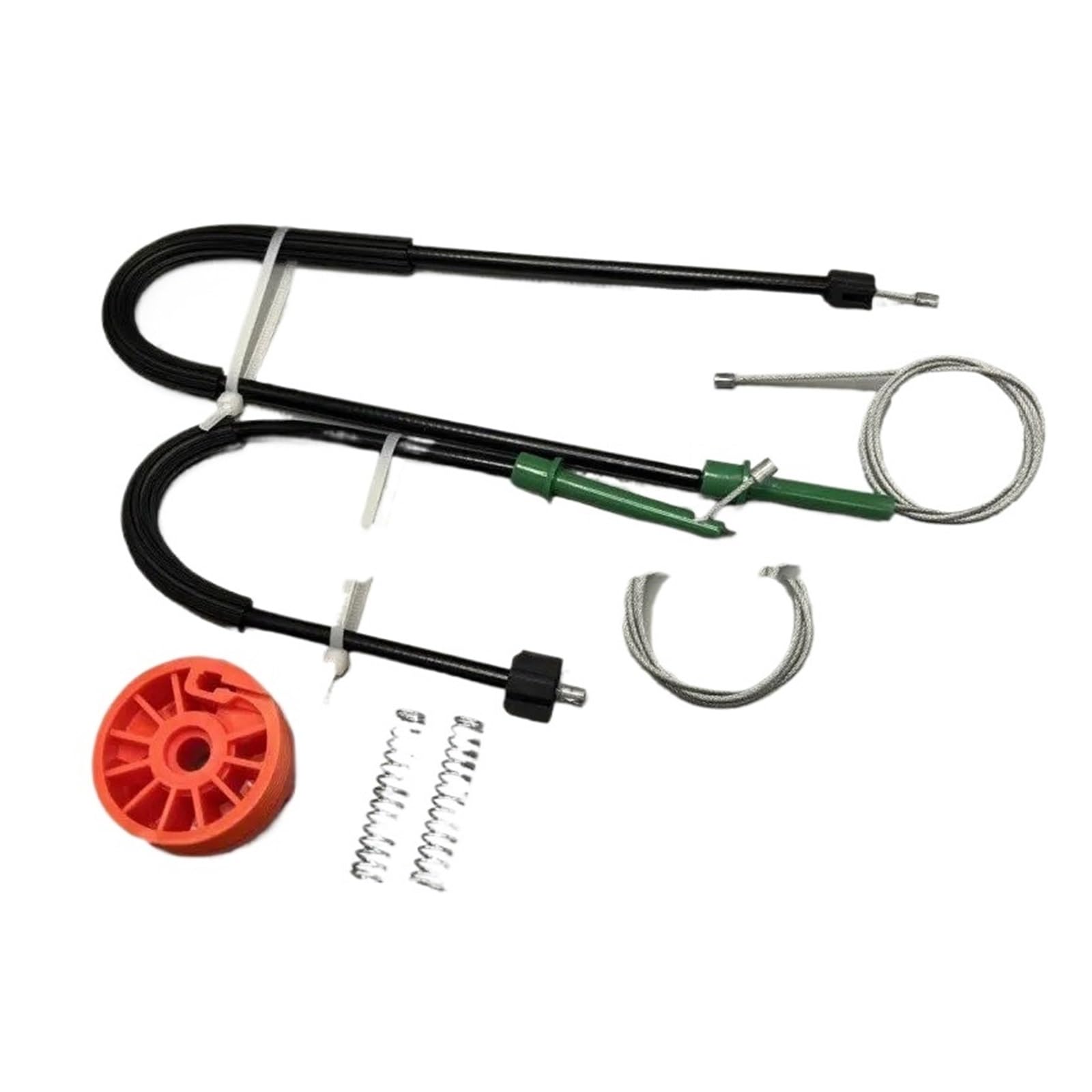 Sauanmnktp 1 Set Window Winder Repair Kit For Megane Ii Cabriolet 2002-2010 Window Regulator Kit Repair Rear-Right