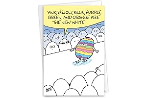 NobleWorks Humorous Easter Greeting Card for Dad