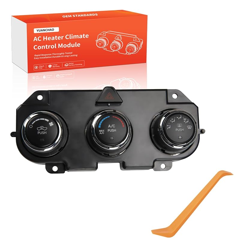 Módulo de controle do ar-condicionado e aquecimento YUANCHAO 68268190AA para Dodge Ram 1500