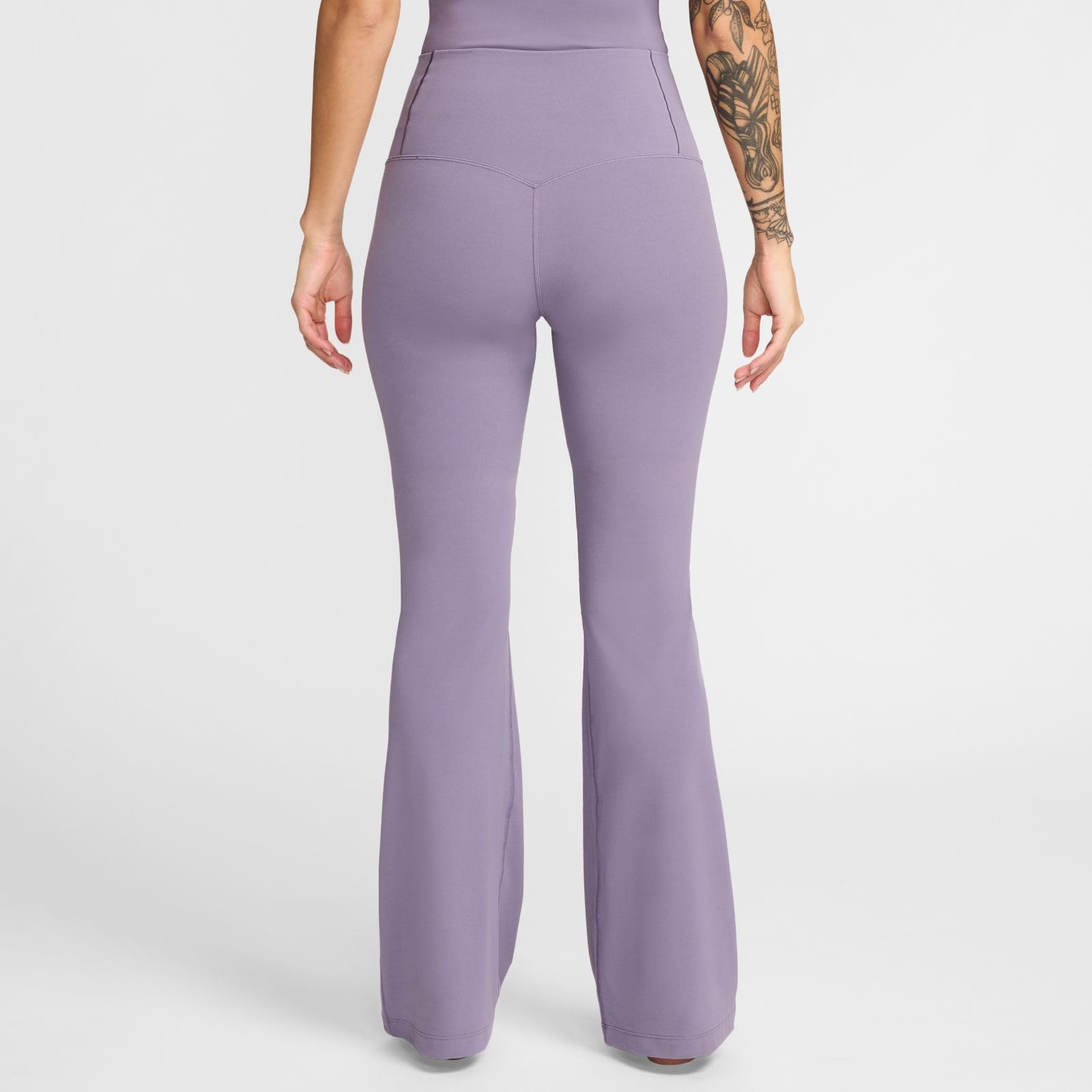 NIKE Damen Dri-fit Zenvy Hr Flare - Leginsy Kobiety