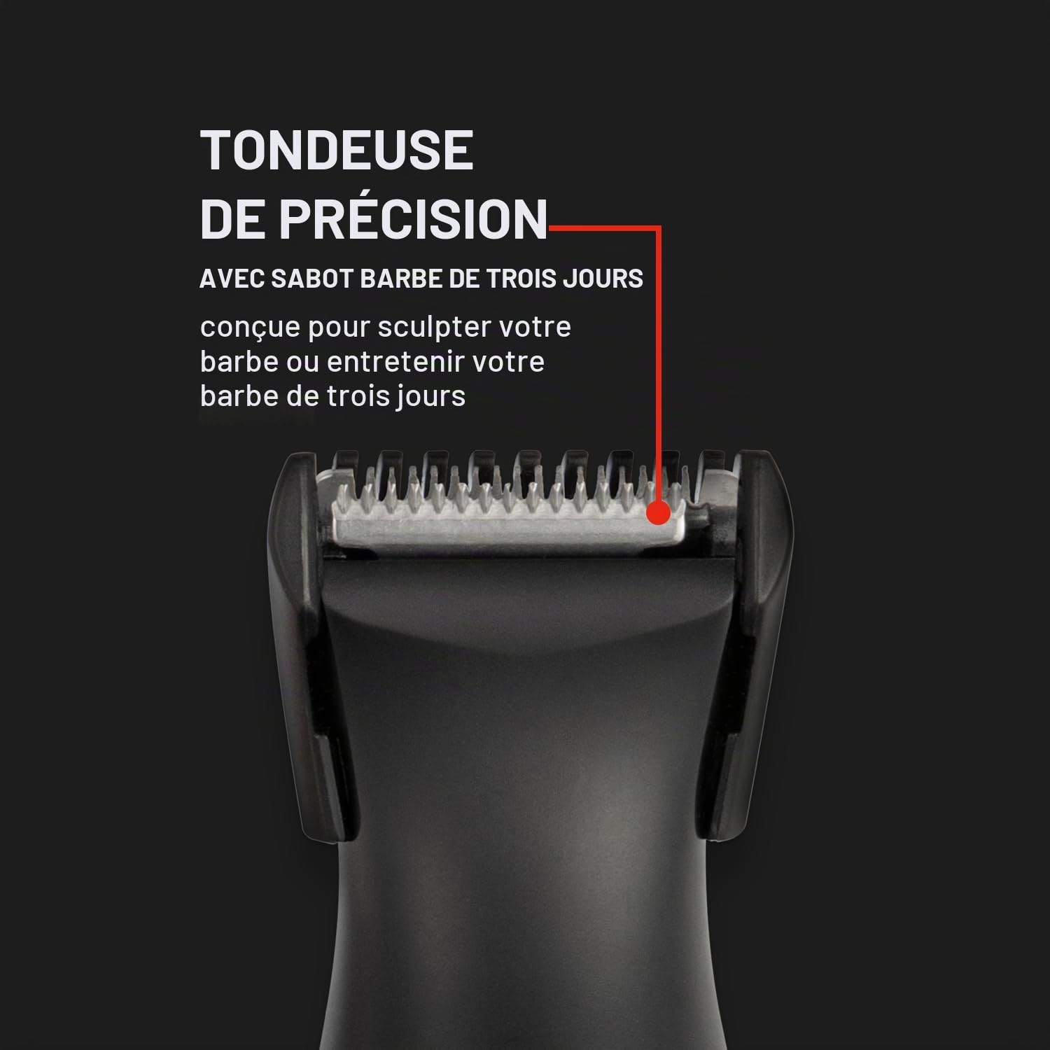 Remington The Works MB905 Kit de tondeuse à barbe avec lames en céramique avancées (kit de 6 pièces : tondeuse à barbe et tondeuse de précision avec peigne à chaumes, tondeuse nez et oreille,