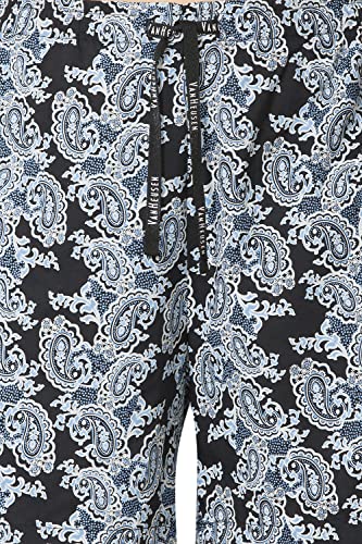 Image of Van Heusen Women's Cotton Lounge Shorts | Lightweight | Breathable Cotton | Relaxed fit | Printed | Comfortable Everyday Wear | Style 55501|Available in Pack of 1 & 2