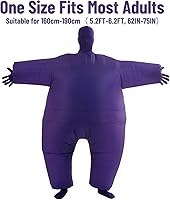 Vista 36 de YEAHBBER Disfraz inflable para adultos, disfraces inflables para adultos, tamaño de adulto, trajes inflables para el cuerpo, pantalones, 14 x 3 x 12