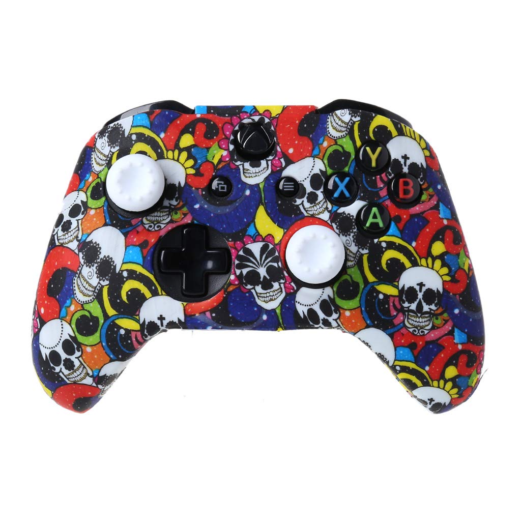 1 Set Custodia Protettiva in Silicone per impugnature per Controller di Gioco Xbox One X S.