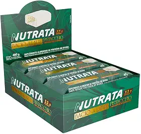 Caixa Display Barra Bacio di Latte Sabor Pistache Display c/ 12 und 40g