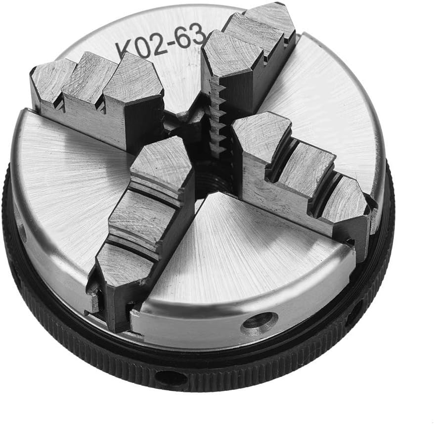 チャック CHUCK チャック旋盤 K02-63 4-Jaw Chuck 手動旋盤チャック セルフ