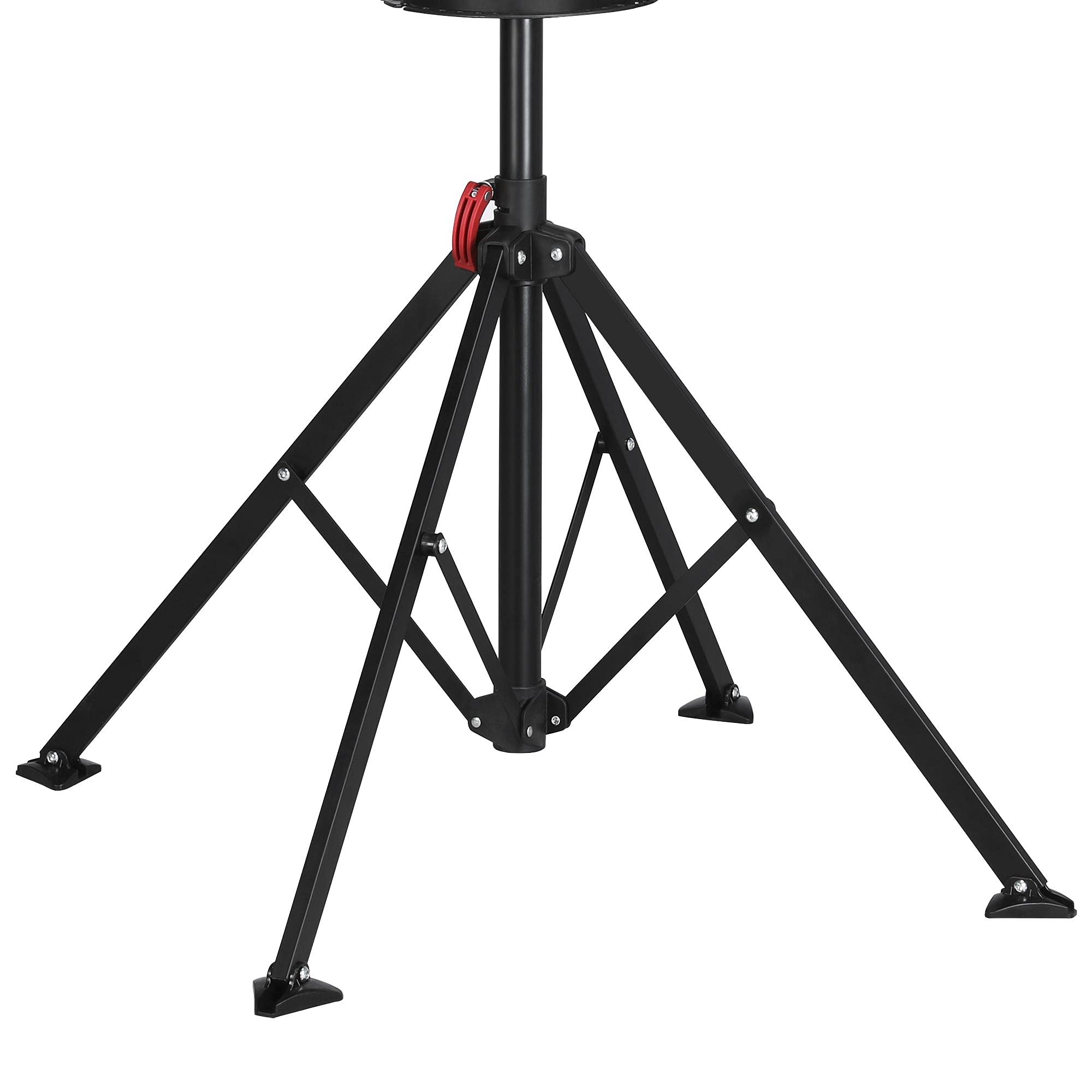 Yaheetech Pied d'Atelier, Support de Réparation, Hateur Réglable 108-188 cm, avec Porte-outil Magnétique, Pliable, pour Vélo/VTT, 101x 101x 108,5-188,5cm, Charge Max.30kg