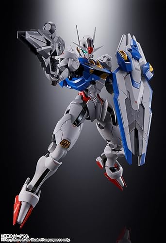 Miniatura 8 de TAMASHII NATIONS - Mobile Suit Gundam: The Witch from Mercury - Gundam Aerial, Bandai Spirits Chogokin Metal fundido coleccionable