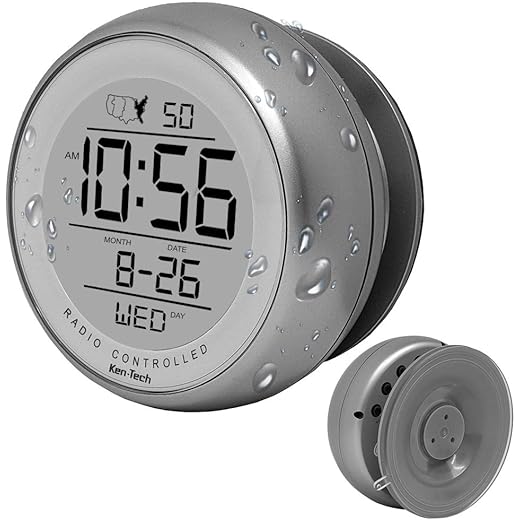 Ken-Tech T-4660 Suction Cup Clock
