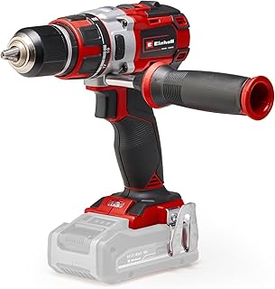 Einhell Te-Cd 18 Li Brushless Solo Power X-Change - Taladro Atornillador Inalámbrico (Iones De Litio, 2 Velocidades, 60 Nm, Luz Led, Sin Batería Ni Cargador), Rojo, Sin Batería, 18-V