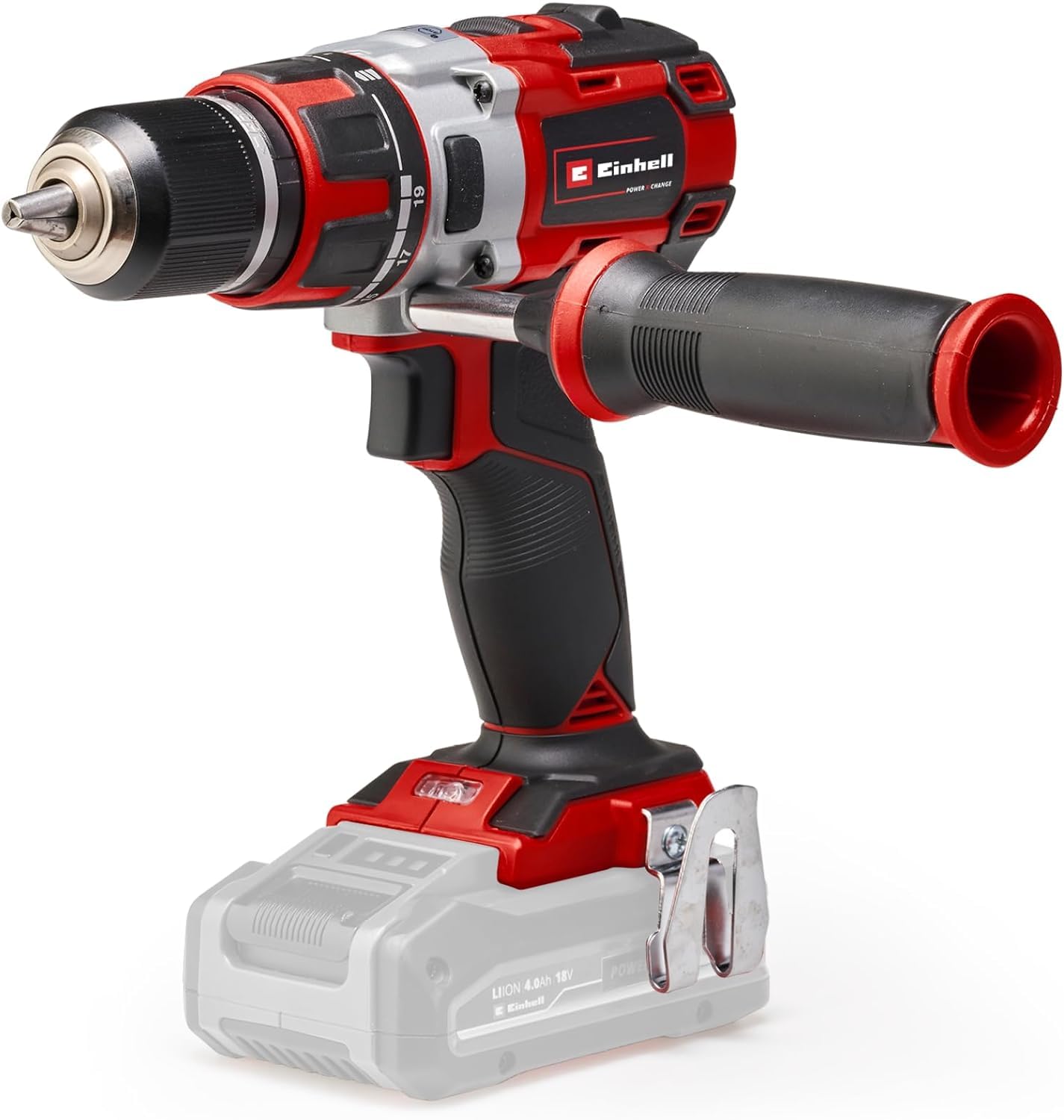 Einhell TE-CD 18 Li Brushless Solo Power X-Change Lithium-Ion 60 Nm Torque Brushless Motor Metal Chuck 13 mm No Battery or Charger