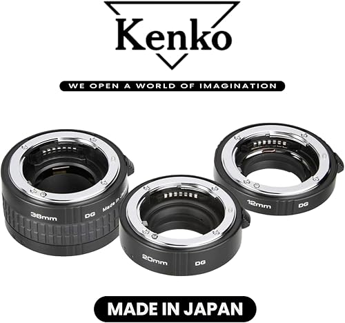 Miniatura 7 de Kenko Juego de tubos de extensión automática DG para lentes Canon EOS A-EXTUBEDG-C
