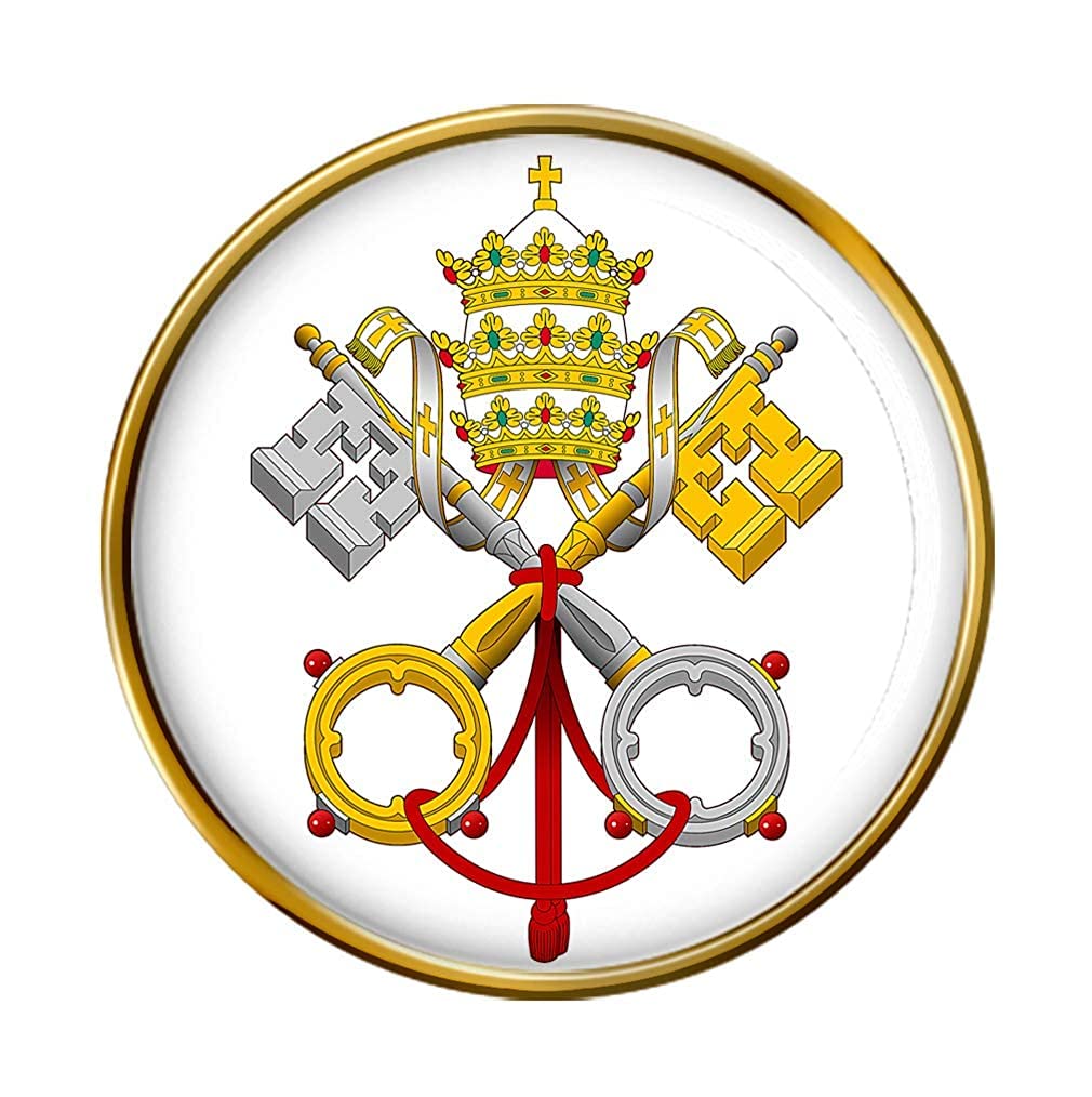 Pin de la ciudad del Vaticano, Metal
