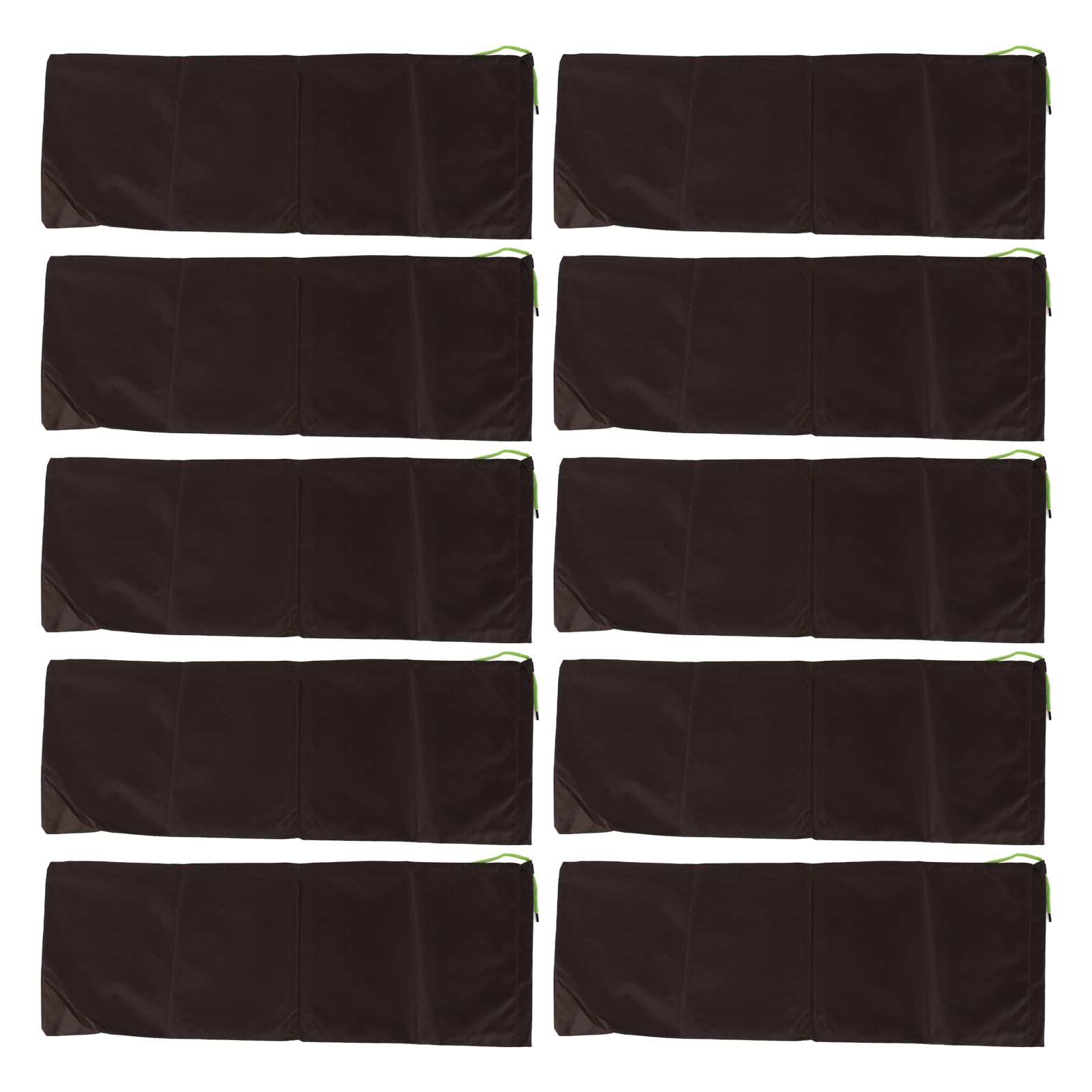 Sandbags, Reusable High Toughness Flood Prevention Sandbags Flood Sandbag Alternative Reusable Water Barrier for Flooding Sandless Sand Bags Flood Prevention Barriers (Coffee)