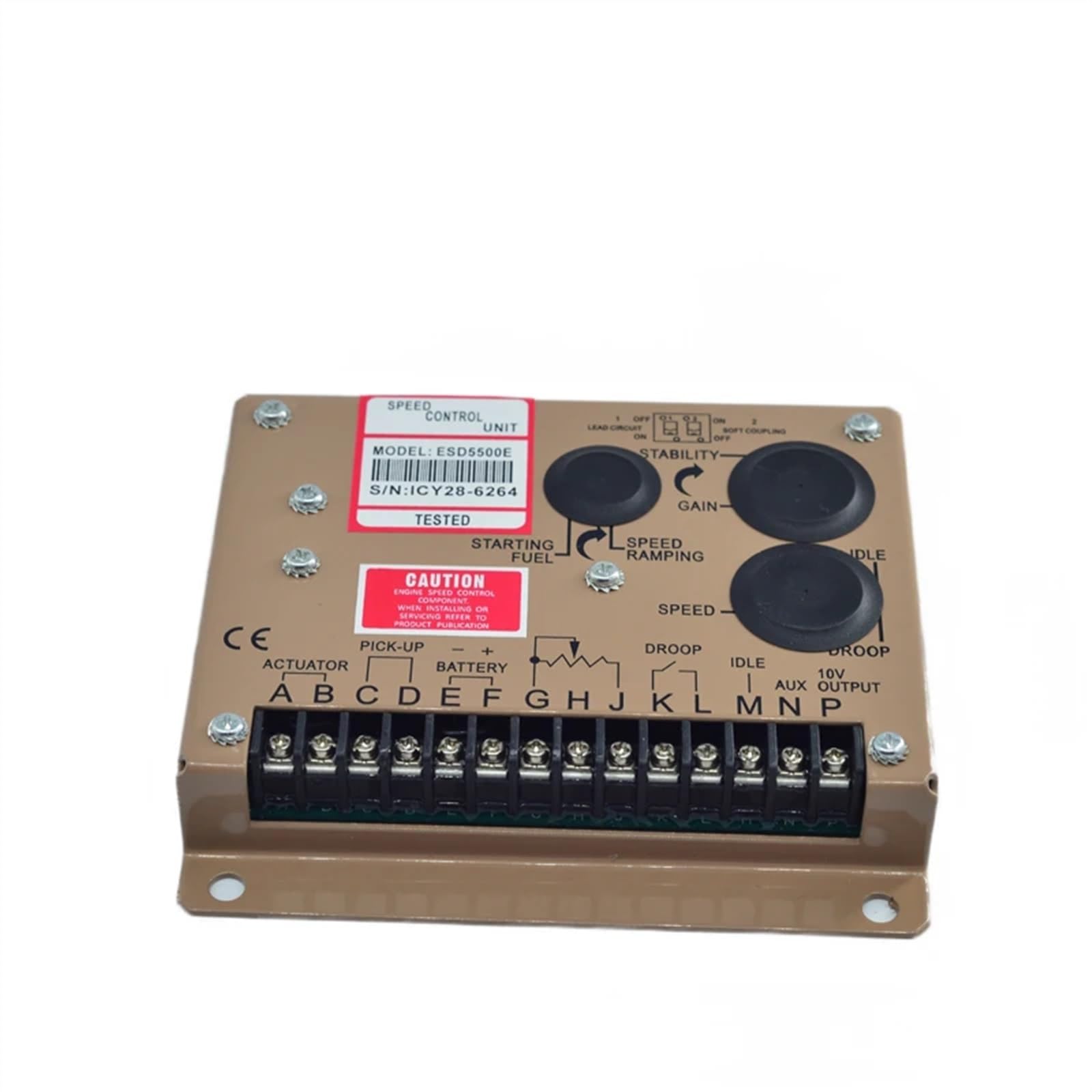 ESD5500E Elektroniczny regulator prędkości silnika ESD5500 generatory części agregatu prądotwórczego Regulator napięcia generatora(ESD5500E)