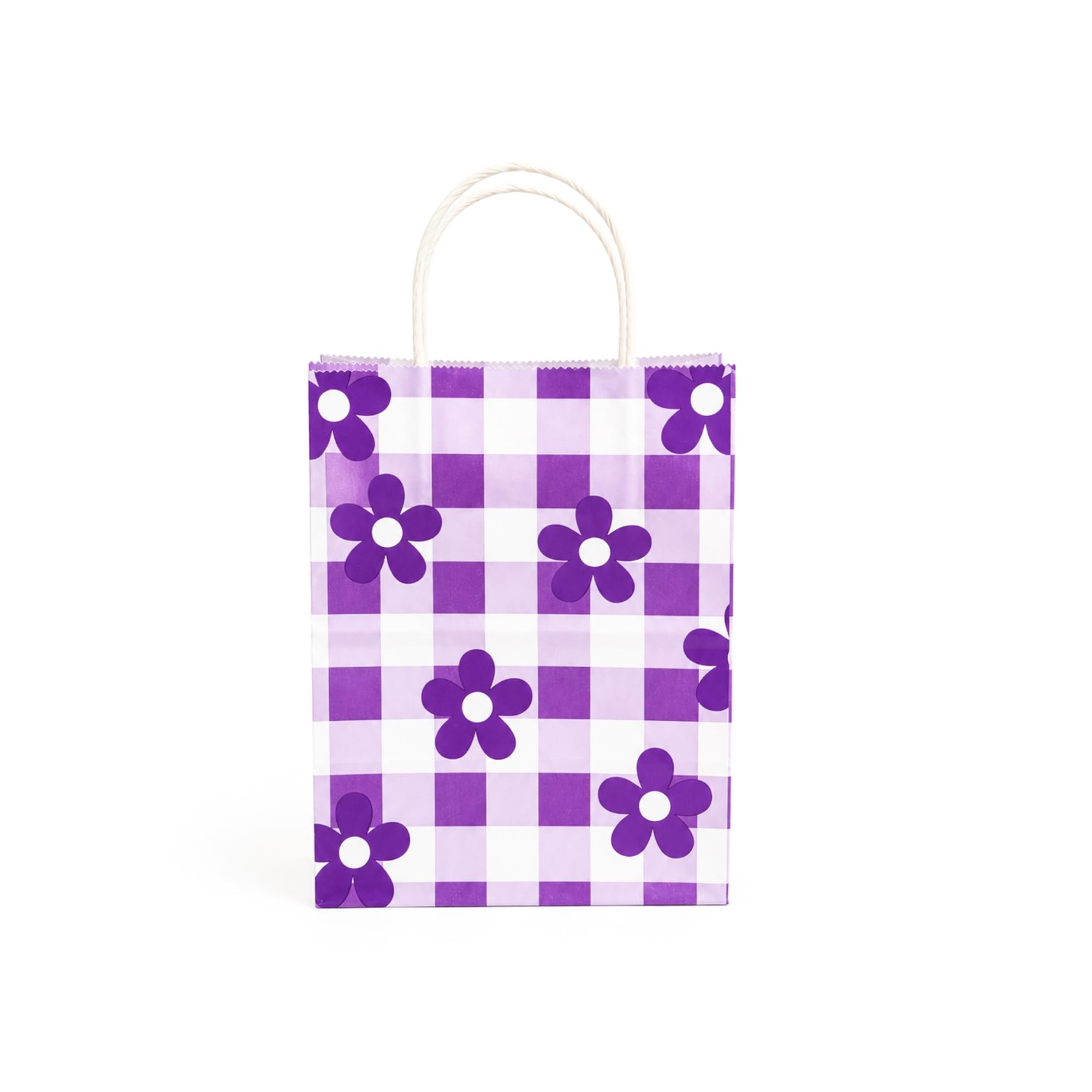 Paknserve Premium Paper Gift Bags with Handles | Elegant Printed Carry Bags for Birthdays, Weddings, Housewarmings & Festive Celebrations | Return Gift Bags for Gatherings & Holidays (Lavender Purple Bloom, Pack of 10)-image-48