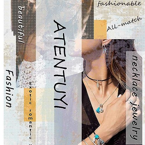 Atentuyi Gold Kette Metall Netz Choker Punk Pailletten Choker Halskette Kurz Dick Kragen Modeschmuck Für Frauen Und Mädchen