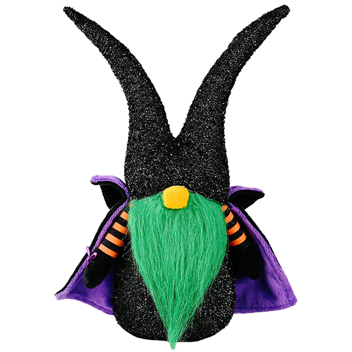 TOKYMOON Halloween Handmade Swedish Scandinavian Gnome Plush Decor Halloween Elf Dwarf Gnomesl Garden Gnome for Home Decorations, Home Table Ornament