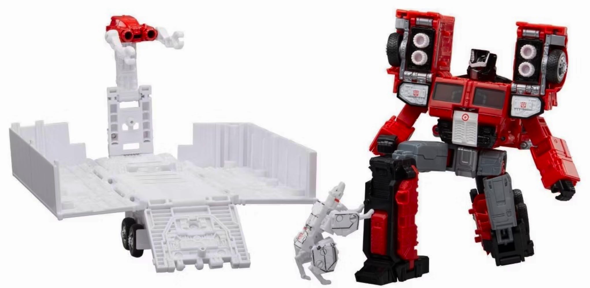 トランスフォーマー オプティマスプライム　ブルズアイ 2024米国限定ターゲット NEW 2024 Target Exclusive Transformers Optimus Prime