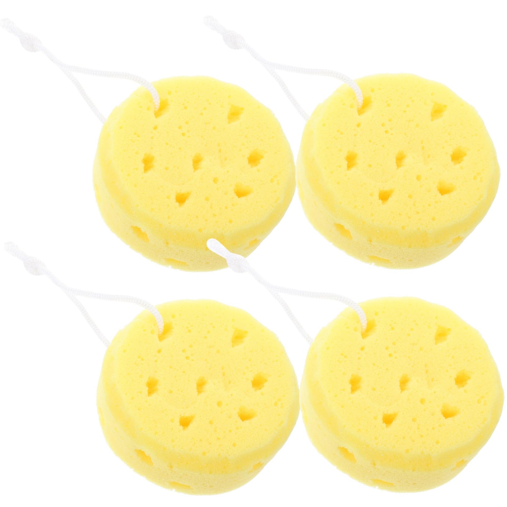 Beavorty 16piezas Esponjas De Baño Naturales Para Suaves y Exfoliantes Para Cuidado Personal y Fiestas