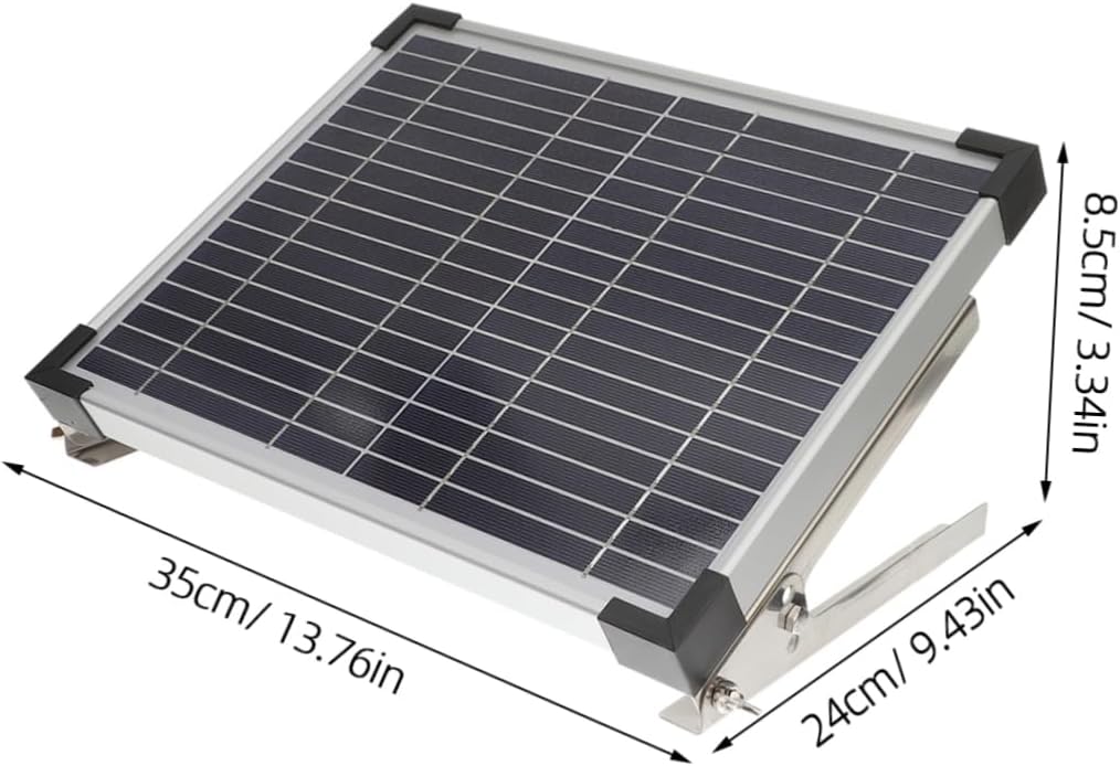 BESPORTBLE 10W Dc Fountain Pump Angle Solar Powered Water Pump for Outdoor Garden Decoration Durable and Efficient Fountain Kit