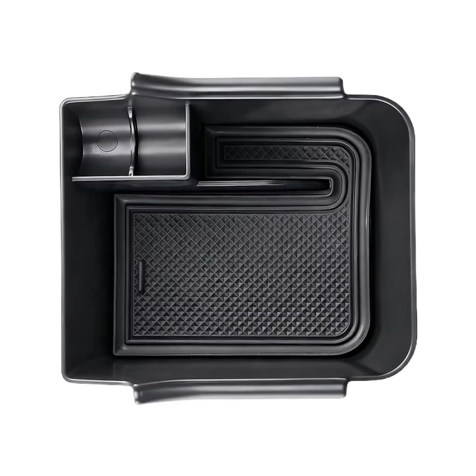 WTDGUFQQ Console Organizer Compatible With VW For Taigo 2022 2023 Car Armrest Storage Box Central Control Container Stowing Tidying Parts