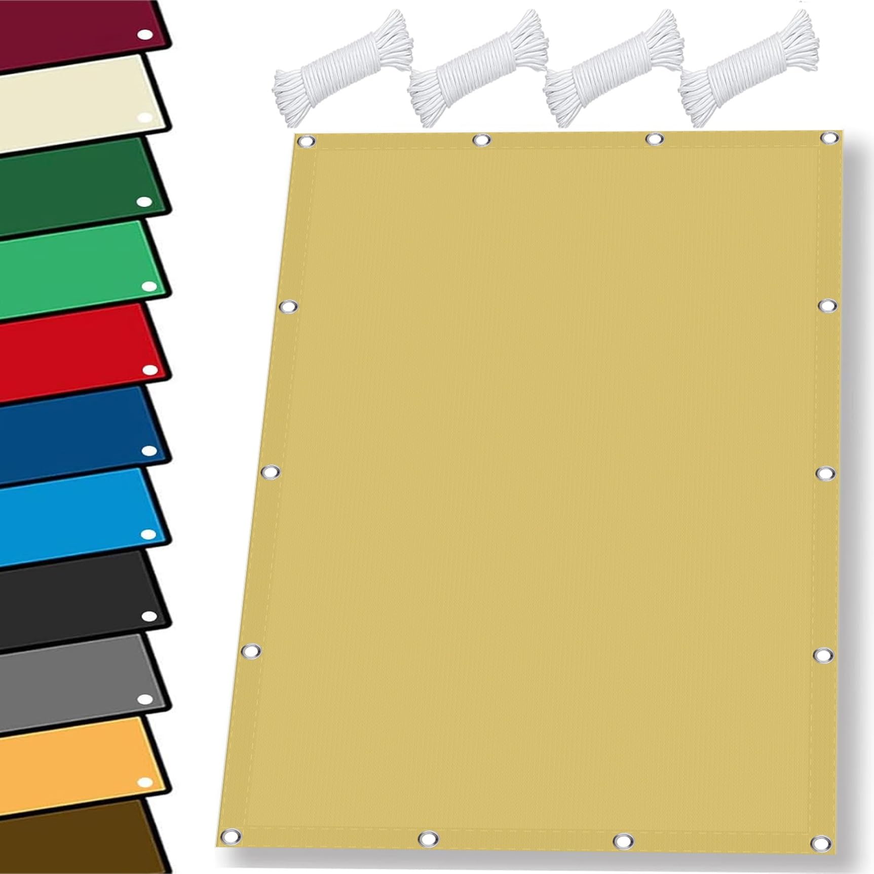 Red de sombreado impermeable y resistente al desgarro premium