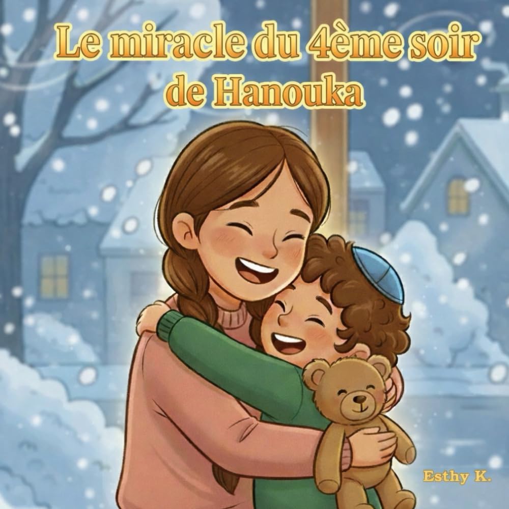 Le Miracle du 4ème Soir de Hanouka: Un conte de Hanouka sur la magie des bougies et l’amour entre frère et sœur