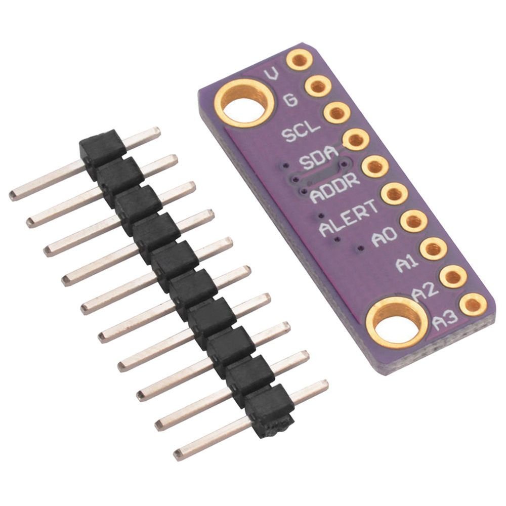 xcluma ADS1015 Ultra Small 12 bit Precision Analog-to-digital Converter ADC development Board Module