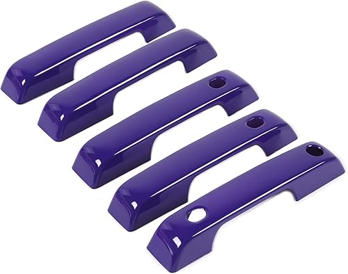 Jeliker Funda para manija de puerta Bronco, cubierta de manija de puerta trasera para Ford Bronco 2021 2022 2023, accesorios exteriores, color