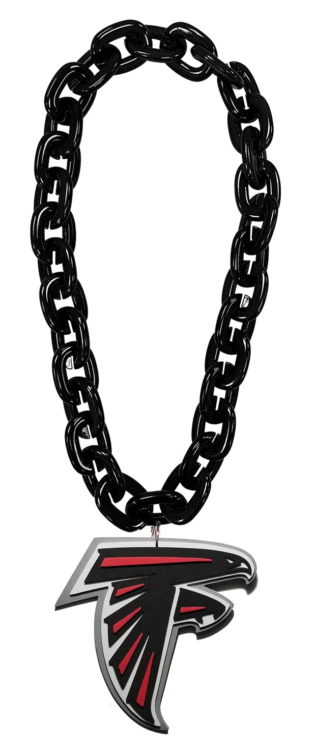 Aminco NFL Atlanta Falcons Team Fan Chain, Black