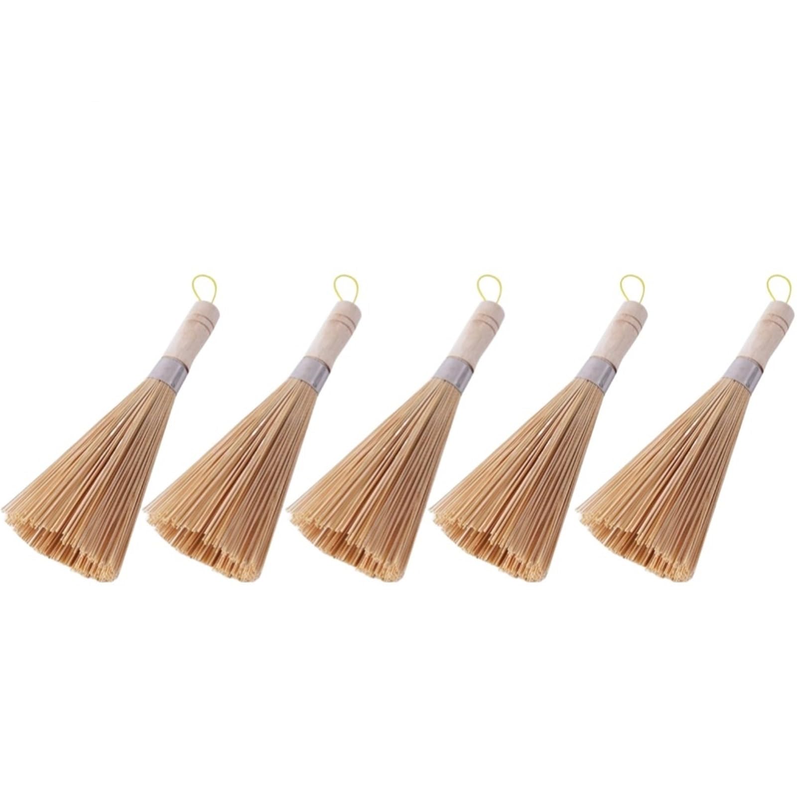 Pot Brush Long Handle Wok Cleaning Dish Scrubber Tool Pan Cleaner Home Restaurant for Dishes, Pots(Style 11)