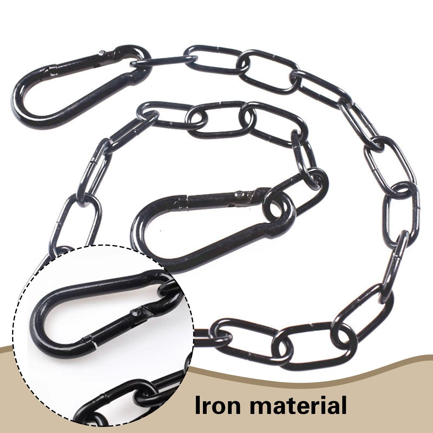 Catena Con Fibbia Di Sicurezza - 2 Pezzi Per Porte, Cancelli E Gabbie - Foto 9