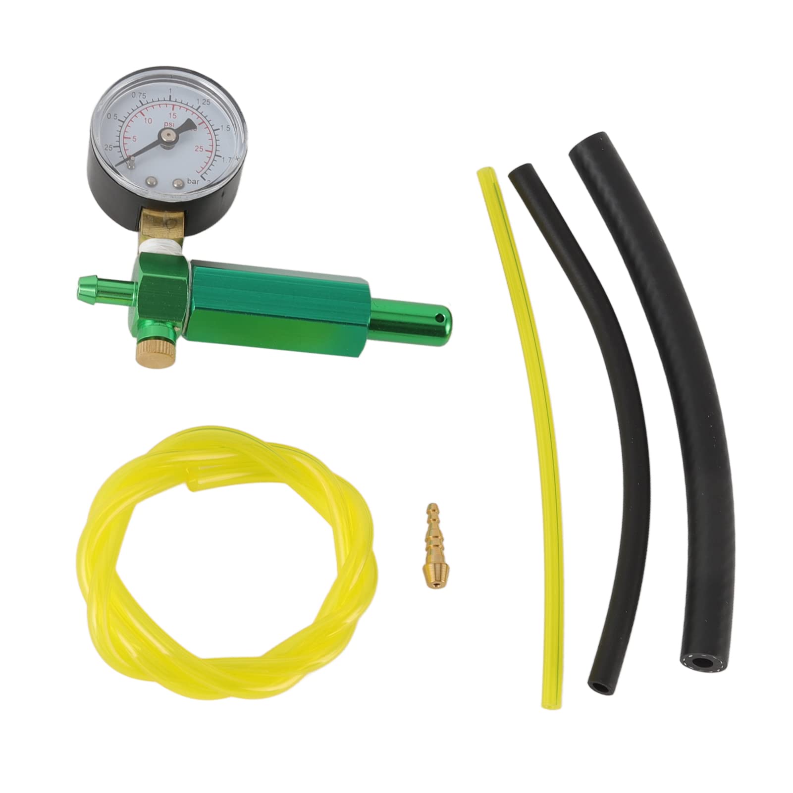 Zerodis Vacuüm Tester Meter – Carburateur Lekdetector Voor Grasmaaier, Met Manometer & Slangen